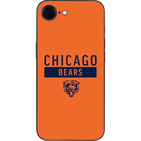 NFL Chicago Bears Orange Performance Series iPhone 16e Skin
